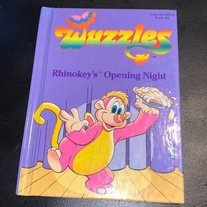Wuzzles Hardback Book; Rhinokey’s Opening Night